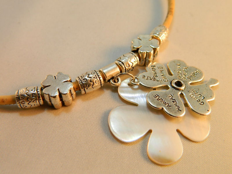 Portugal Cork necklace jewelry 2