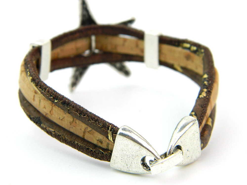 Three Rope Silver Alloy Starfish 3