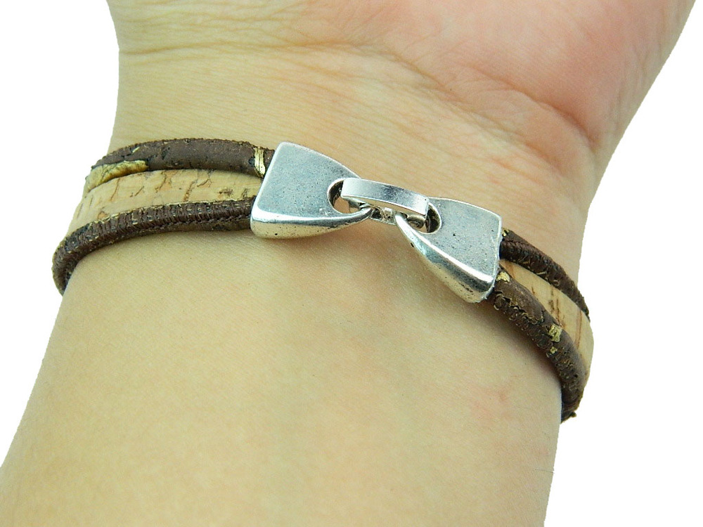 Three Rope Silver Alloy Starfish 7