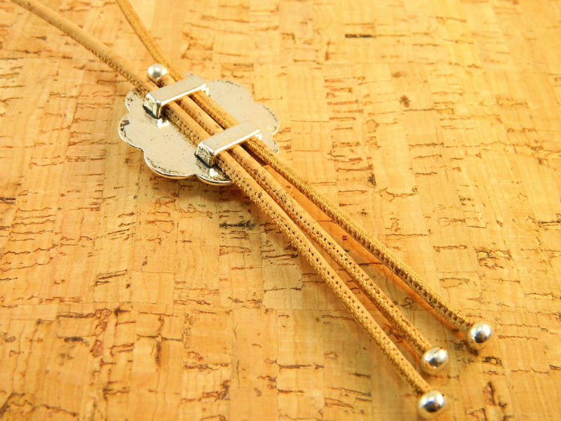 large flower alloy necklace 7