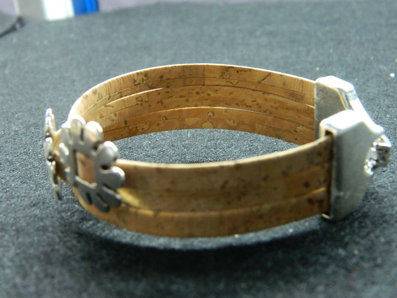 metal flowers handmade bracelet 4